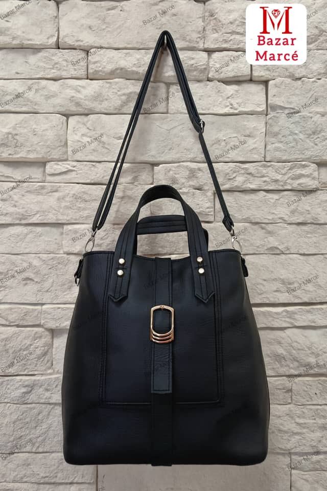 Cartera Negra Colección Primavera